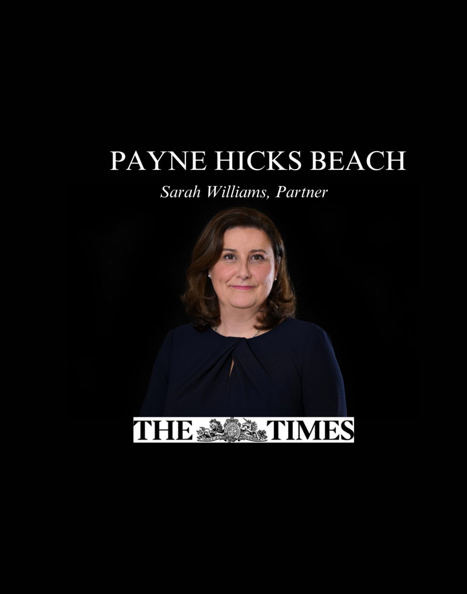 PAYNE HICKS BEACH Sarah Williams, Partner (6)